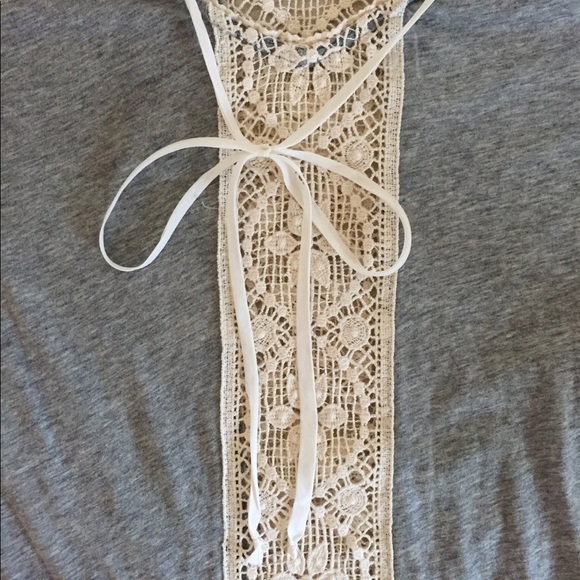 SOLD JOHNNY WAS 4 Love and Liberty Lace Flowy Top - Picture 4 of 8